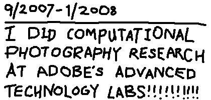 Research Intern (9/2007-1/2008)